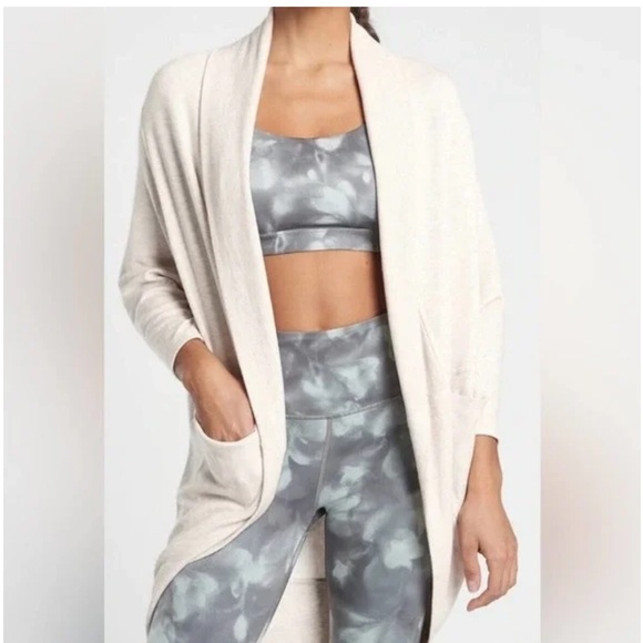 Athleta Sweaters - Athleta Ethereal Cocoon Wrap Cardigan